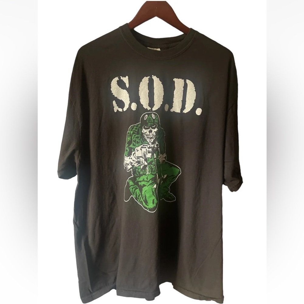 Vintage SOD Schism Tour Concert T Shirt 1987